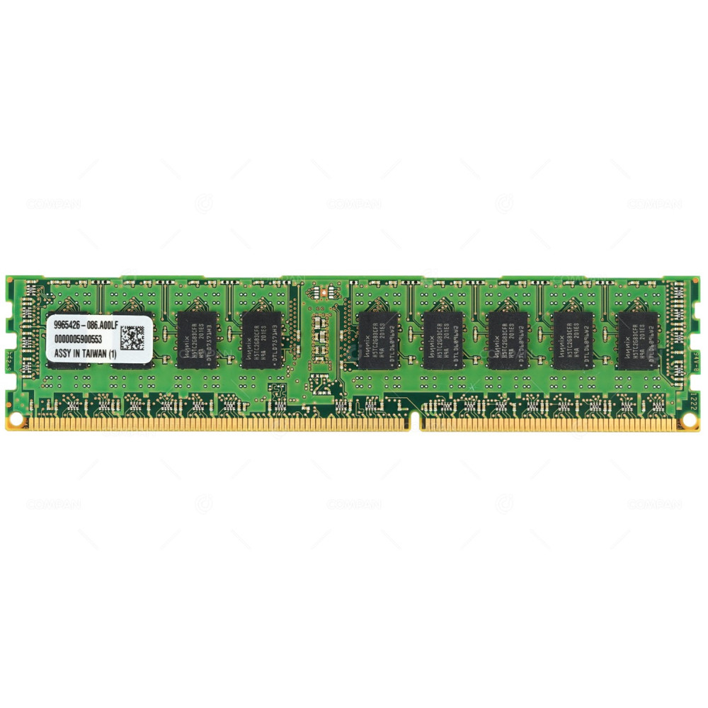 KVR13R9D8-4I KINGSTON MEMORY 4GB 2RX8 PC3 10600 DDR3 1333MHZ KVR13R9D8/4I, 9965426--86.A00LF